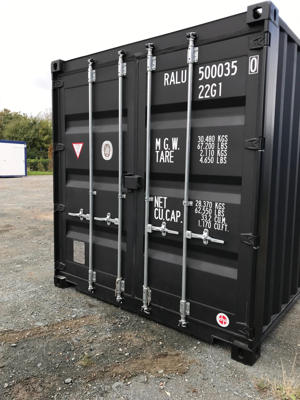 CONTENTOR SECO HIGH CUBE 20 pés