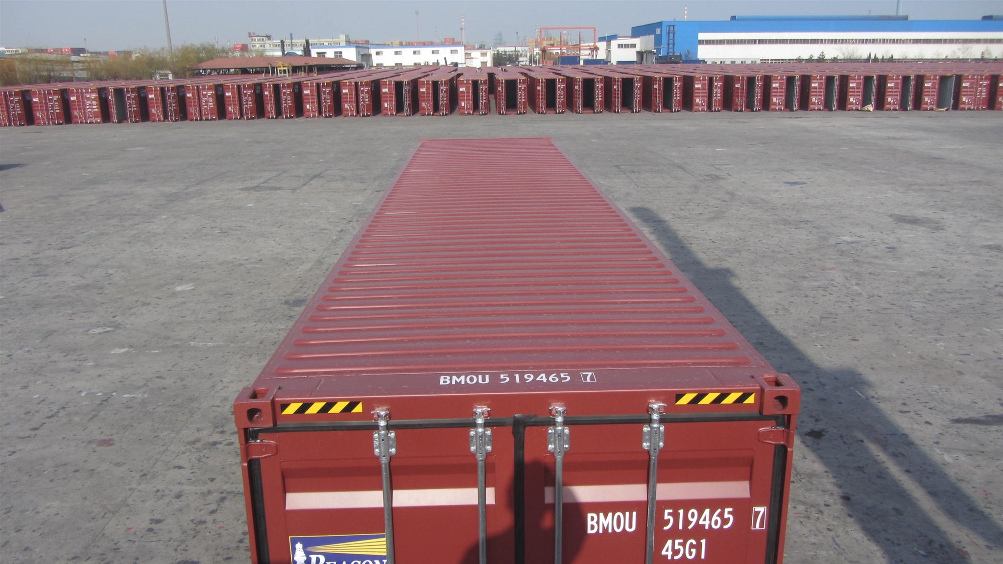 Contentor paletizado High Cube usado de 40 pés (Classe B)